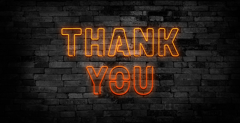 Vector,realistic,isolated,neon,sign,of,thank,you,lettering,for