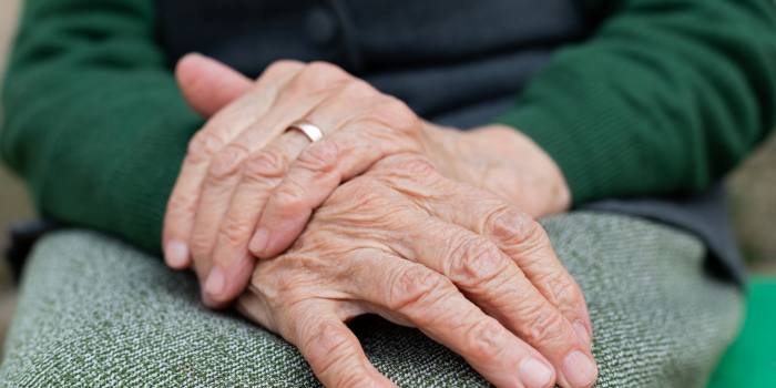 Elderly Womans Hands